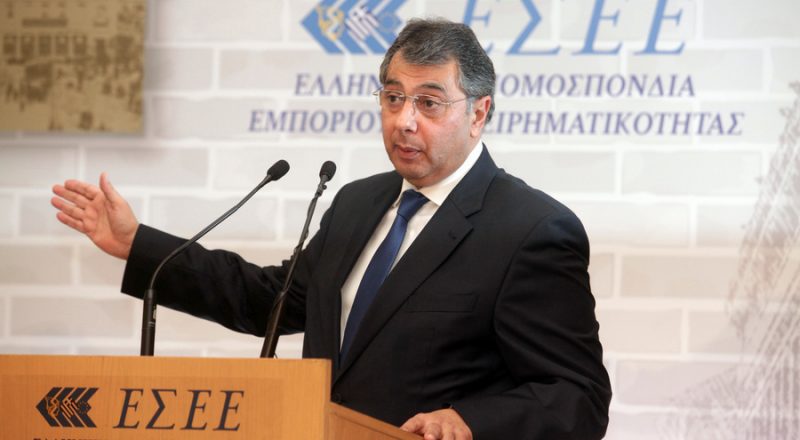 Αποχωρεί από τη θέση του Προέδρου της ΕΣΕΕ ο Β. Κορκίδης